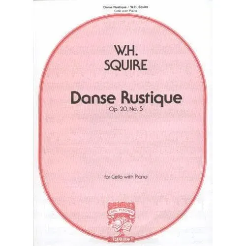 Carl Fischer Squire Danse Rustique Op 20 Nr 5 Cellonoten