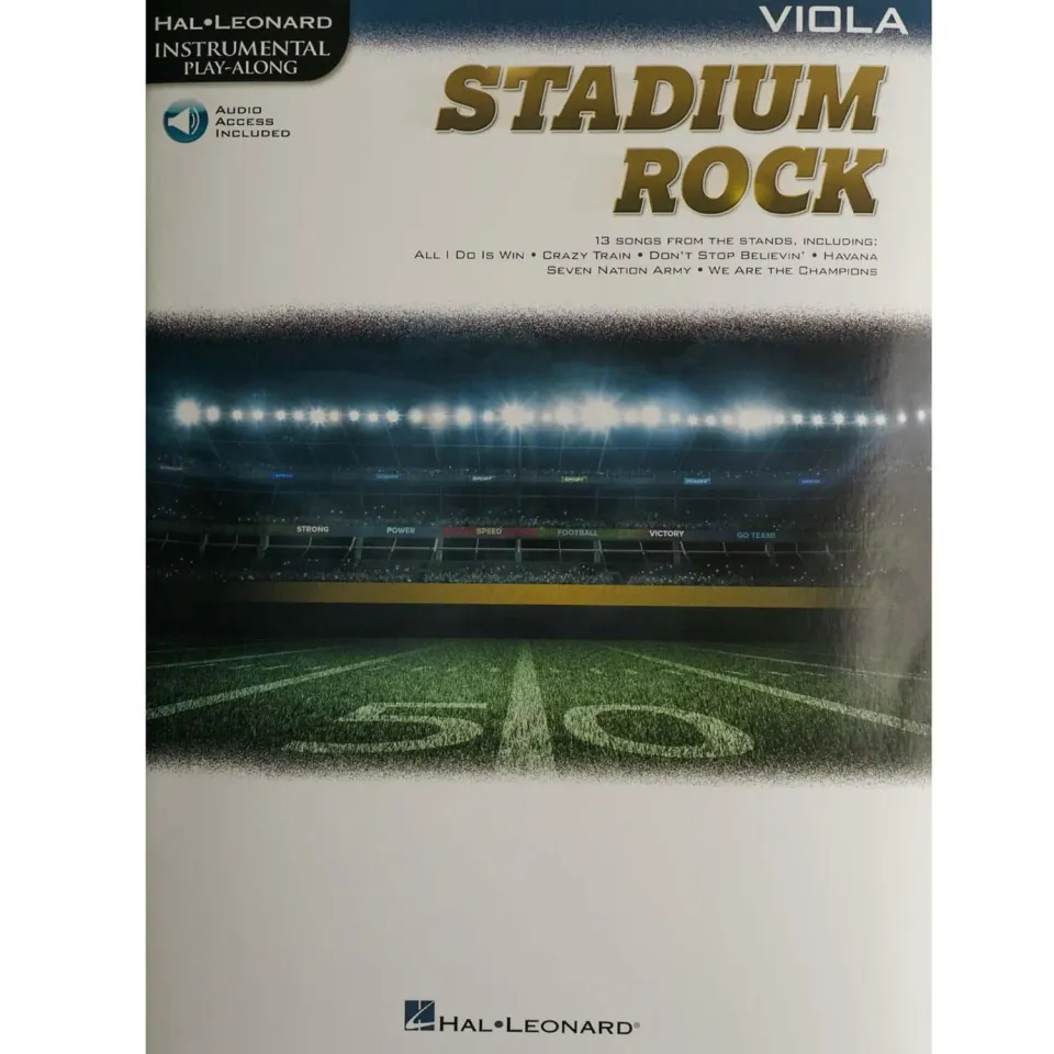 Shar Music Stadium Rock Noten für Bratsche Solo