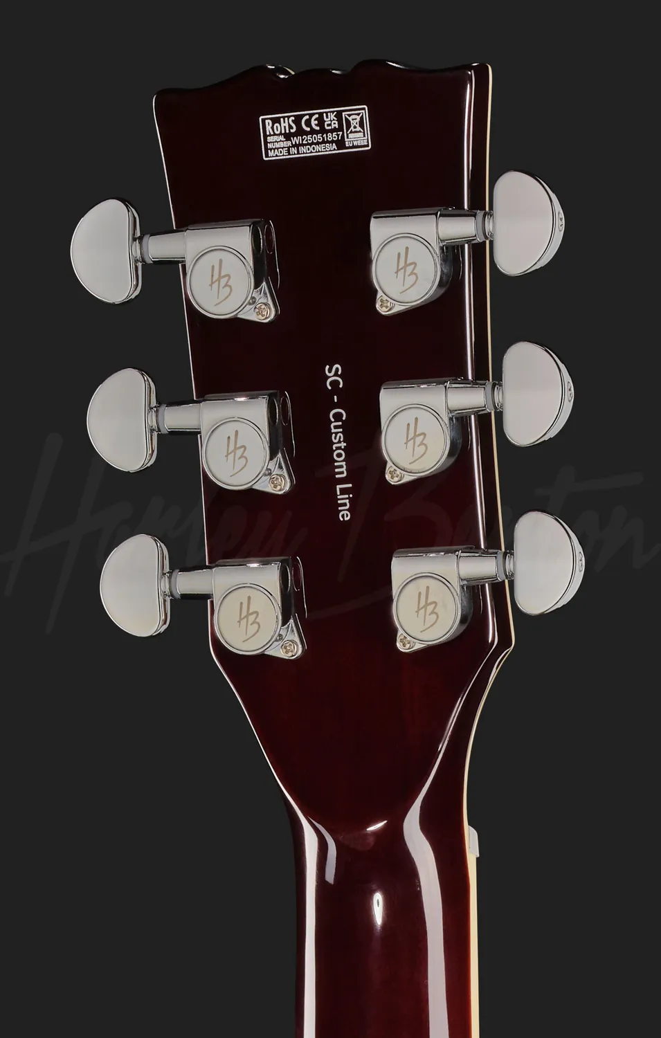Harley Benton SC-Custom III Desert Burst E-Gitarre Humbucker