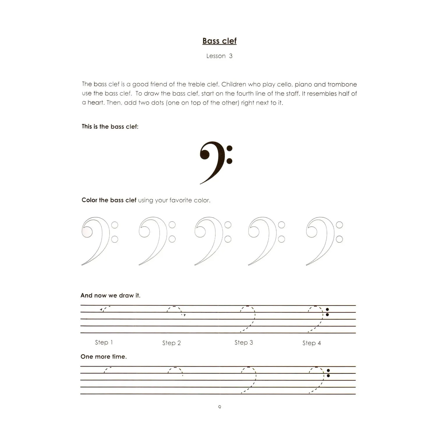 Cartagena My First Music Theory Buch Vol.1 Kinder Theorie