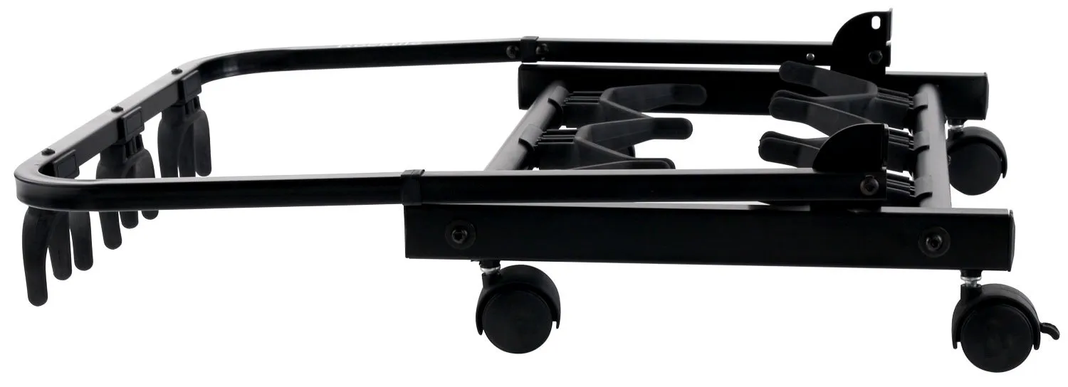 Rocktile Multistand 3-fach Gitarrenständer Rollen klappbar
