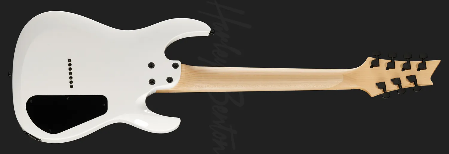 Harley Benton Rock R-457MN LH E-Gitarre 7-saitig weiß Linkshänder