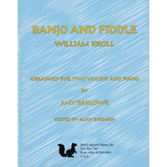Kroll Banjo and Fiddle Noten 2 Violinen Klavier Showstück
