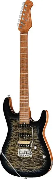 Harley Benton Progressive Fusion-IV HSS E-Gitarre Blue Burst