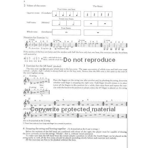 Schott Doflein Violinschule Band 1 Violinnoten Anfang