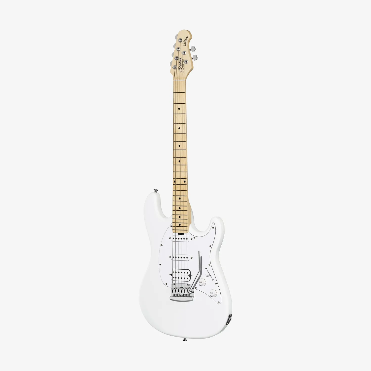 Sterling Intro Series Cutlass E-Gitarre Canvas White HSS