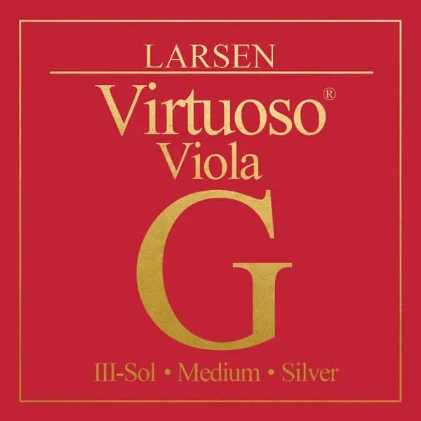 Larsen Virtuoso Viola G-Saite medium Silber Nylon