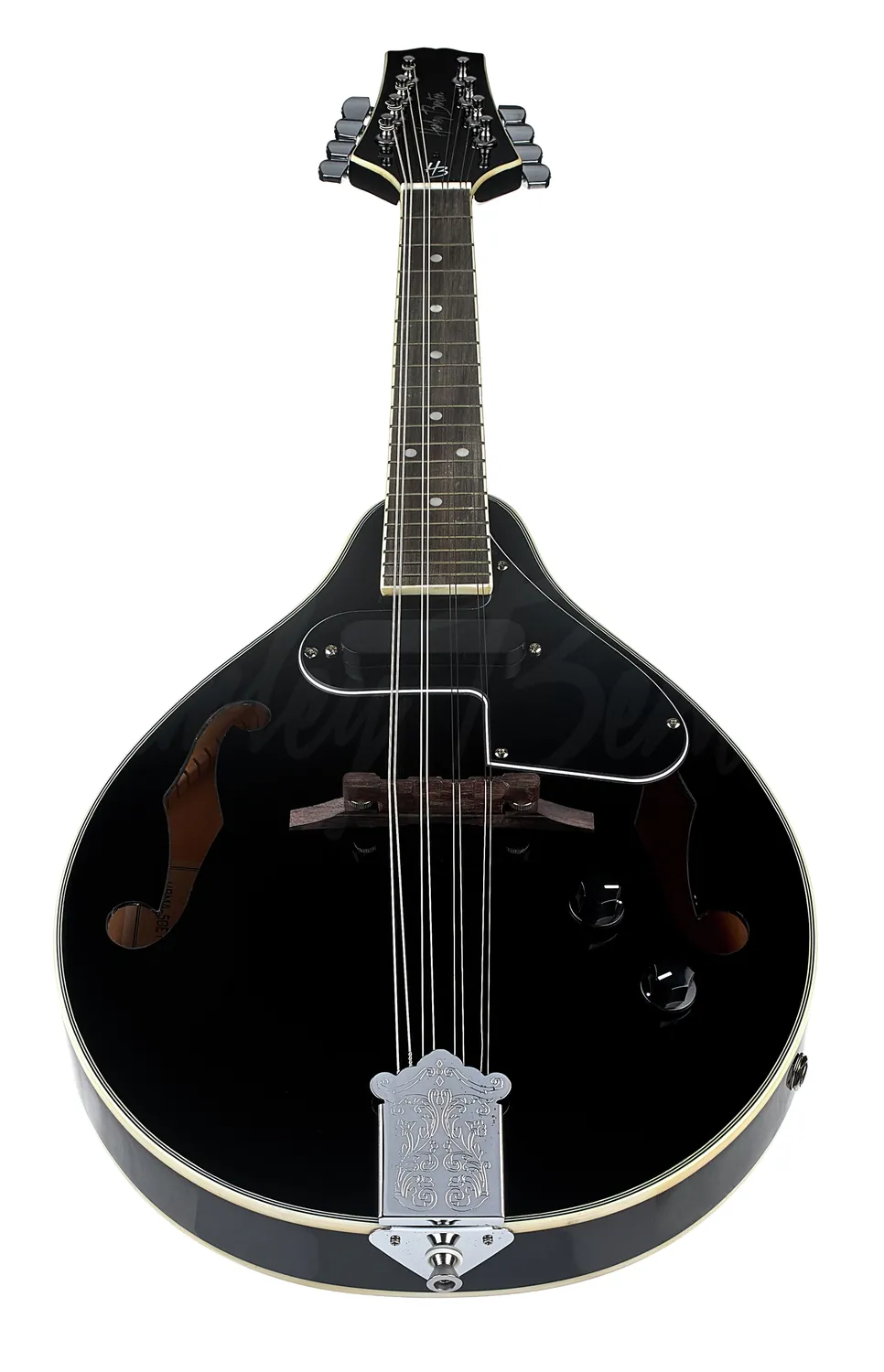 Harley Benton Custom MA-50E Mandoline Black Elektro A-Style