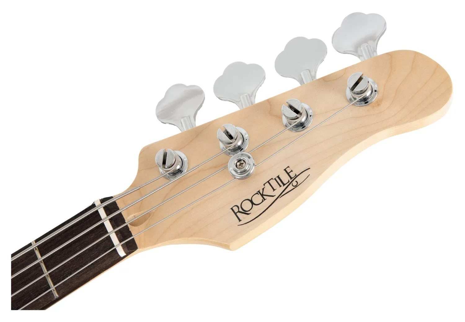 Rocktile MB-4 BK E-Bass Schwarz 4-saitig Linde