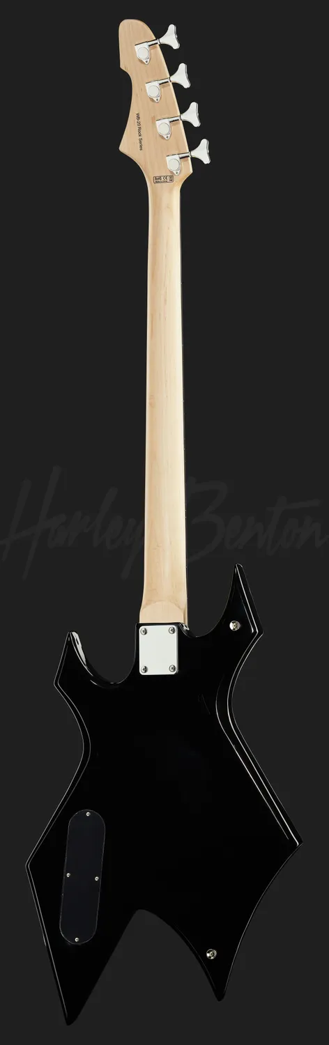Harley Benton Student WB-20 BK E-Bass schwarz Splitcoil