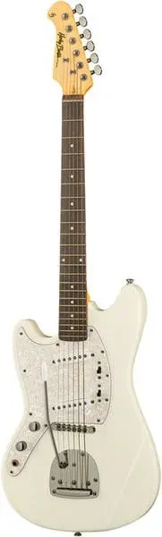 Harley Benton MS-60LH E-Gitarre Linkshänder Vintage White