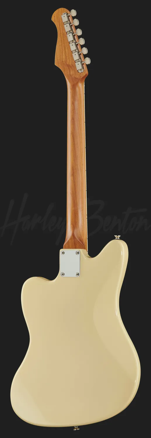 Harley Benton JA-60 VW E-Gitarre Olympic White P90