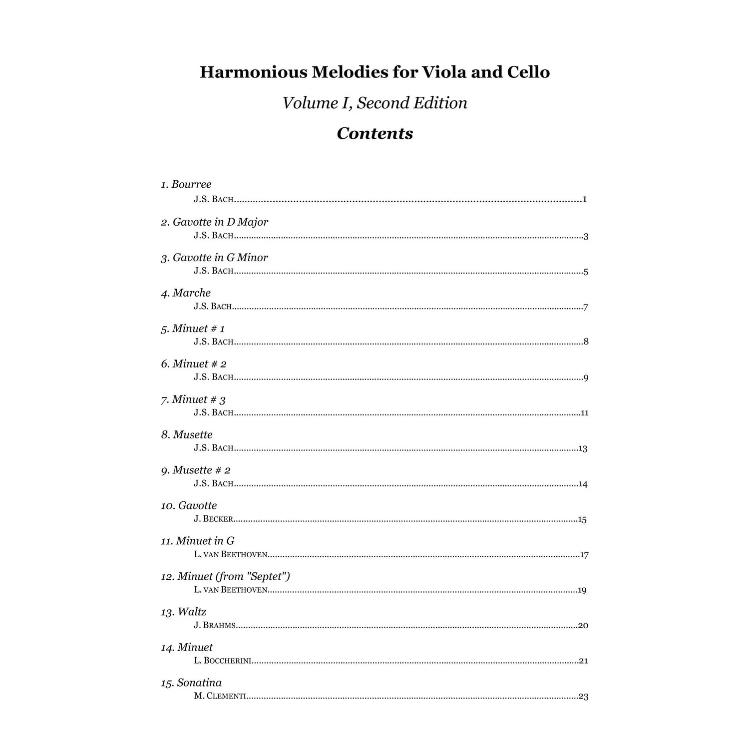 Yasuda Harmonious Melodies Bratsche Cello Noten Download Duo