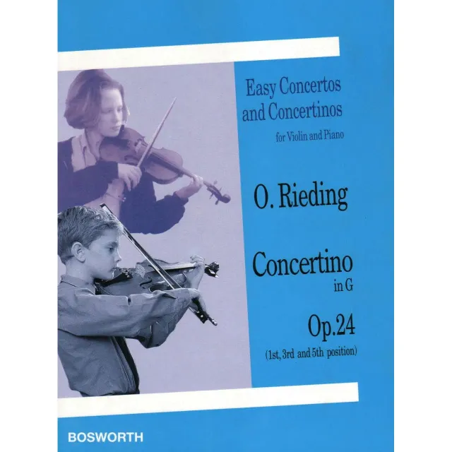 Shar Music Rieding Concertino G-Dur Op 24 Noten Violine Klavier