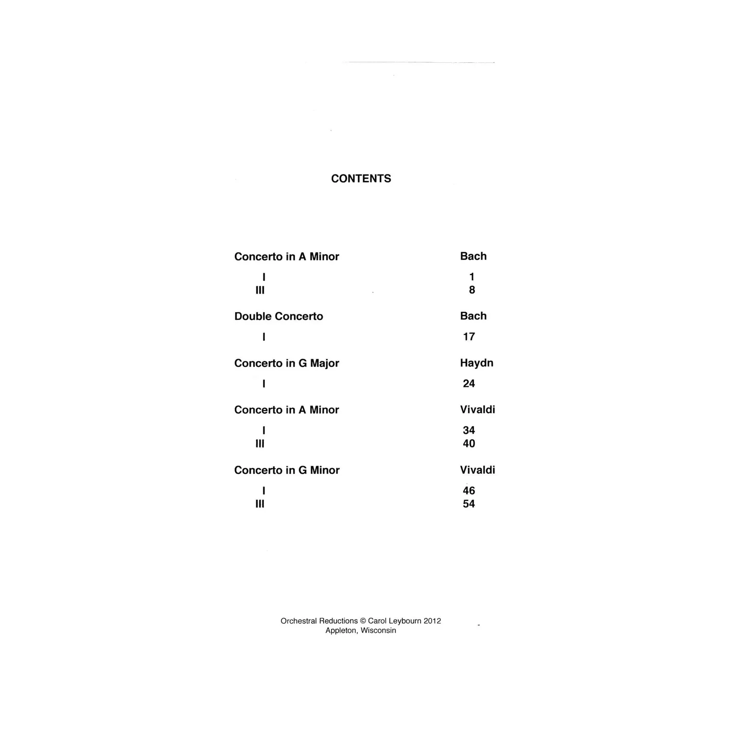 Shar Favorite Violin Concerto Movements Noten Klavierbegleitung spielbar