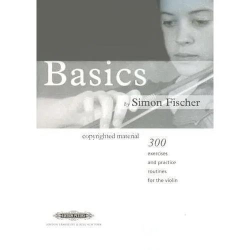 Fischer Basics 300 Übungen Violine Edition Peters