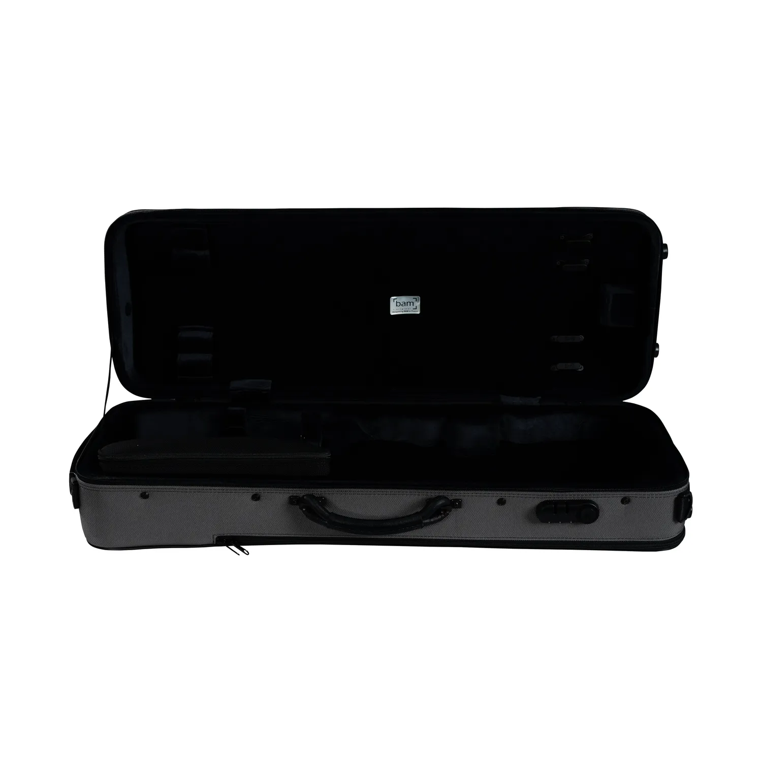 BAM Stylus Oblong Bratschenkoffer Silber Cordura