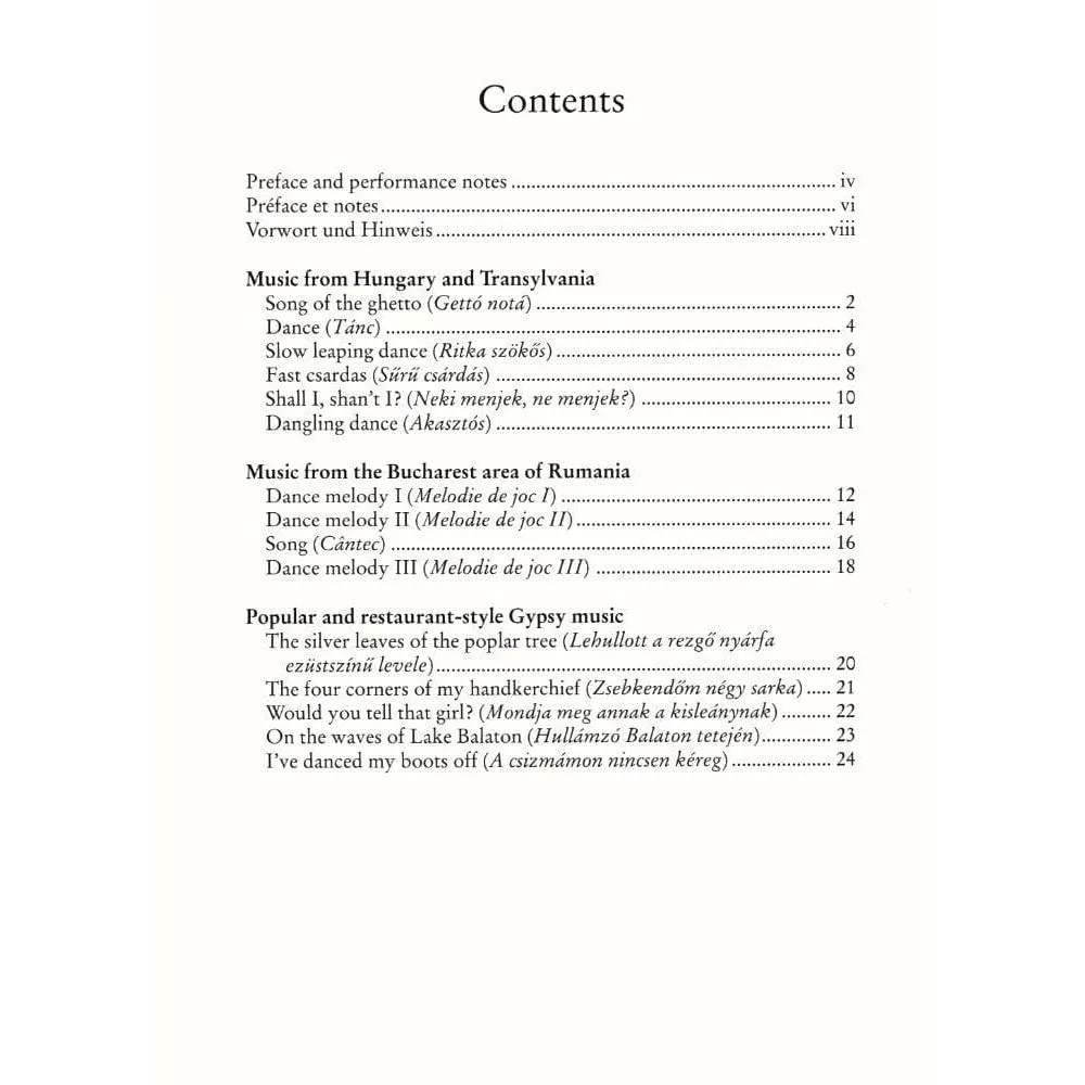 Boosey & Hawkes Gypsy Fiddler Violine Noten Violine solo