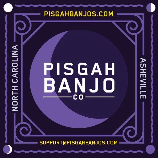 Pisgah Eclipse Steg Banjo kompensiert Bio-Kunststoff