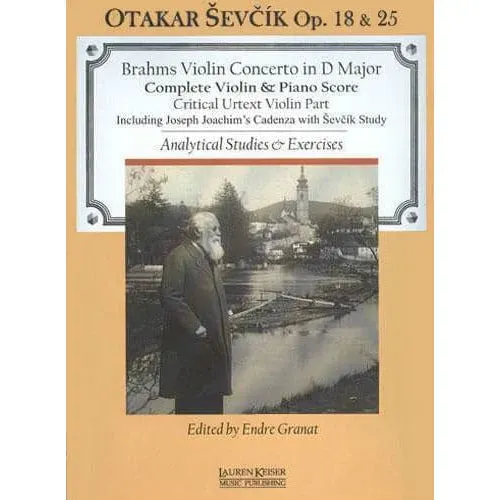 Sevcik Brahms Violinkonzert D-Dur Studien Violinnoten