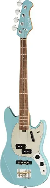 Harley Benton Pro MV-4MSB Shortscale Bass Daphne Blue