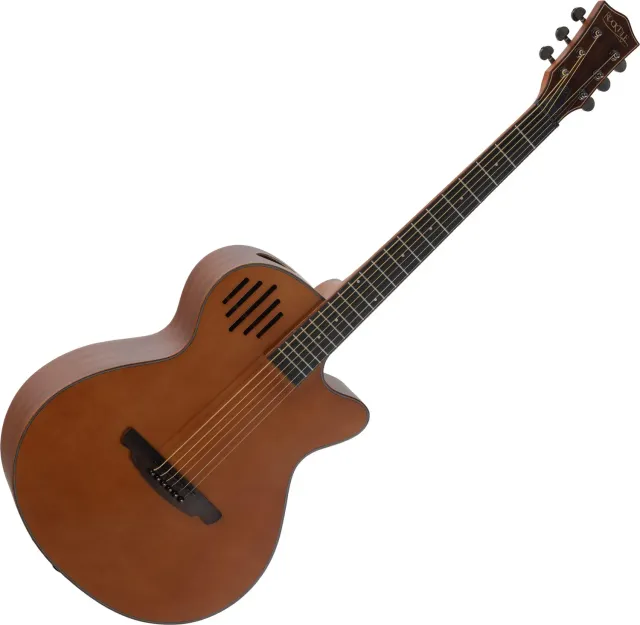 Rocktile OV2C-BN Westerngitarre Concert Cutaway