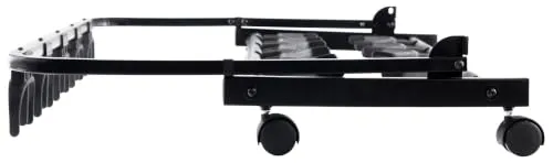 Rocktile Multistand 5-fach Gitarrenständer mit Rollen klappbar