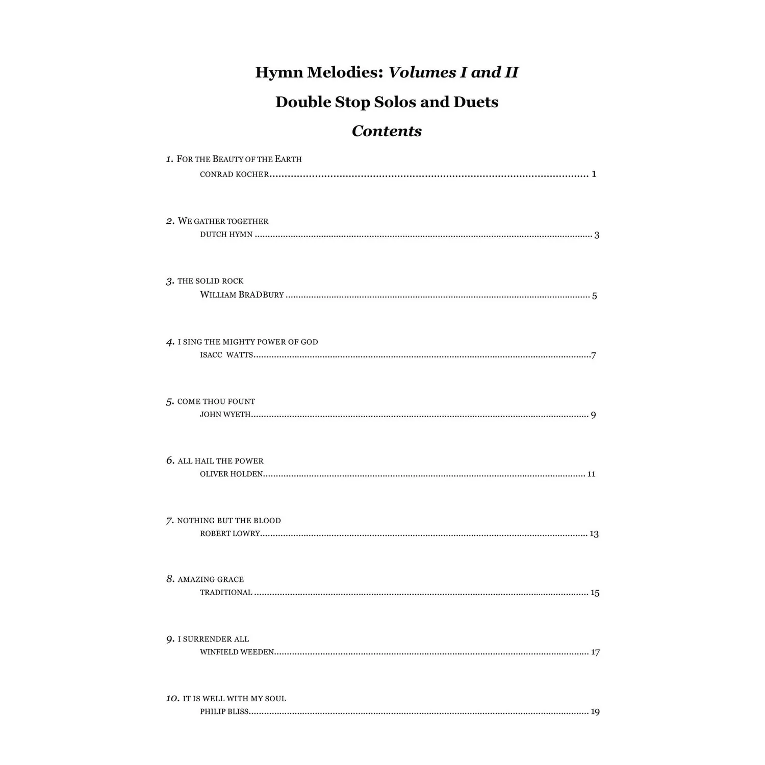 Yasuda Hymn Melodies Vol.2 Violine Noten Download Doppelgriff