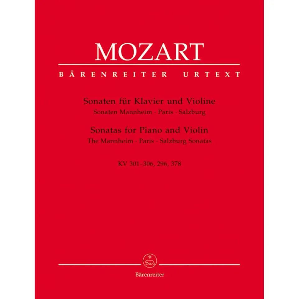 Bärenreiter Mozart Violinsonaten K 301-306 Violine Klavier