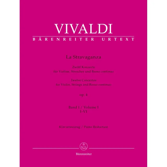 Bärenreiter Vivaldi La Stravaganza Vol.1 Op.4 Noten Violine