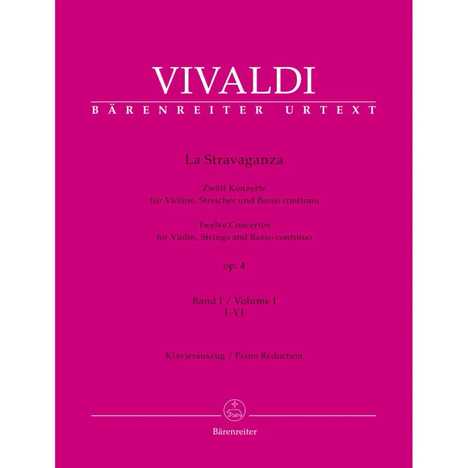 Bärenreiter Vivaldi La Stravaganza Vol.1 Op.4 Noten Violine