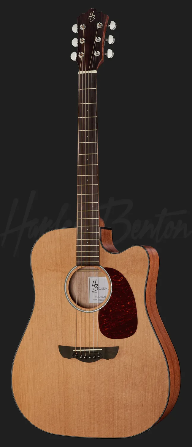 Harley Benton Custom Line CLD-30SCM-CE Dreadnought Zeder