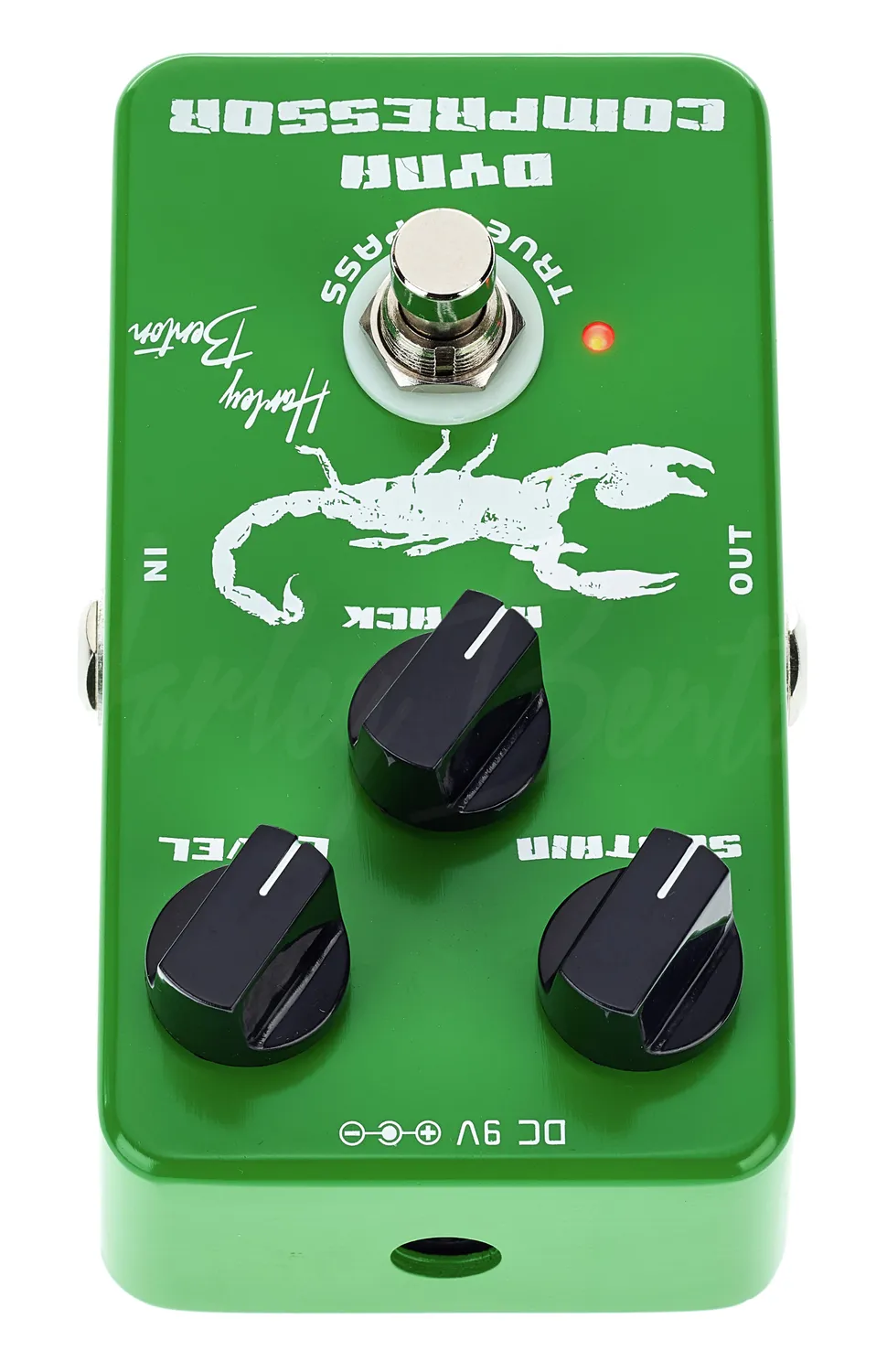 Harley Benton Standard Dynamic Compressor Effektpedal True Bypass