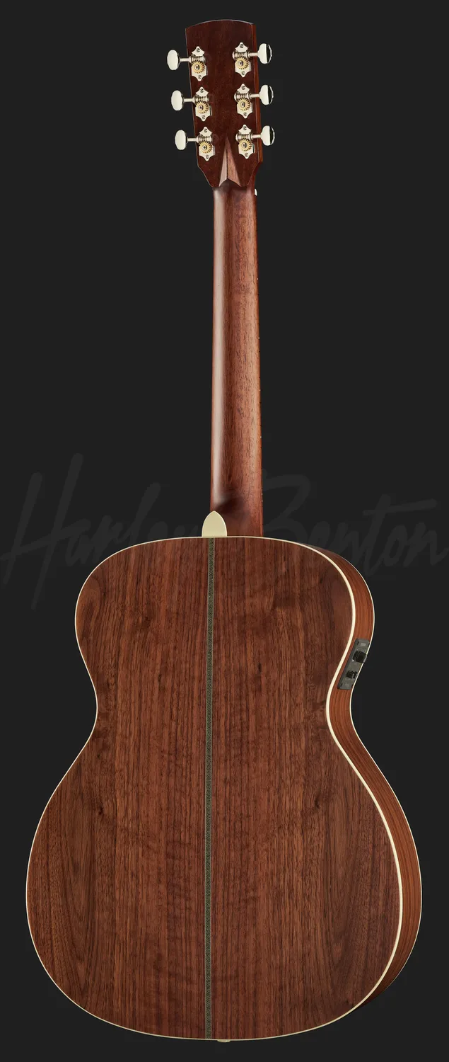 Harley Benton Custom Line CLA-28VE Westerngitarre Walnuss