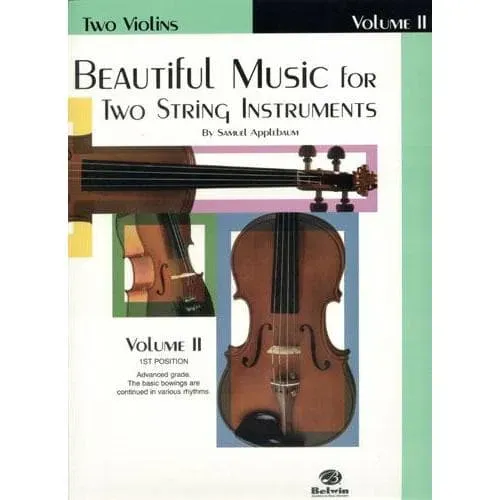 Belwin Applebaum Beautiful Music 2 Violinen-Duette Noten