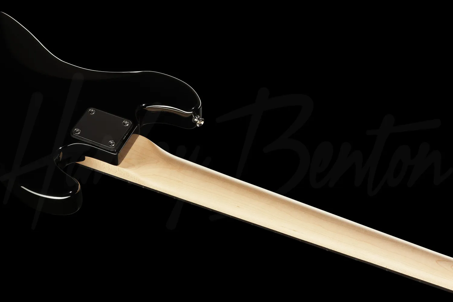 Harley Benton Pro PB-Shorty LH E-Bass Linkshänder Schwarz Shortscale