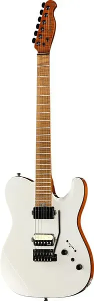 Harley Benton Fusion-T II HH E-Gitarre White Metallic