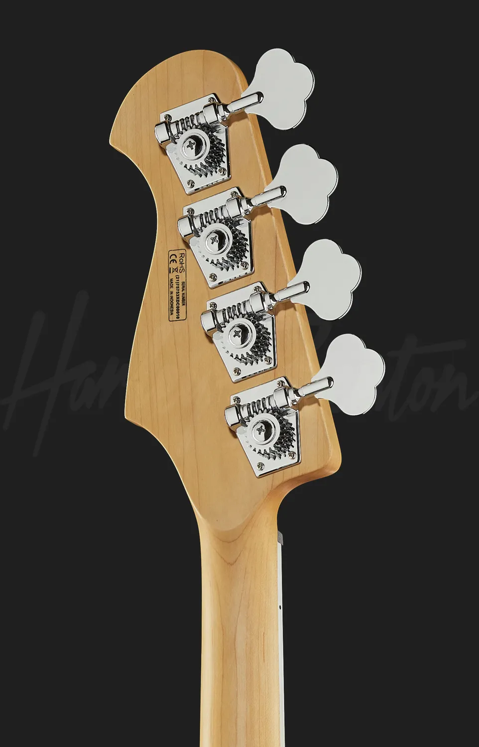 Harley Benton Pro MP-4EB Creme E-Bass Split-Coil aktiv