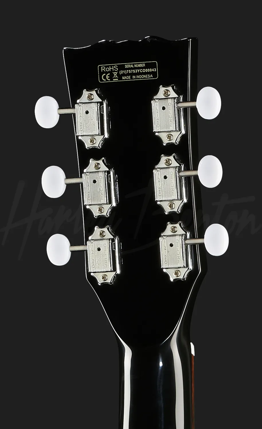 Harley Benton SC-Junior E-Gitarre Vintage Sunburst P90