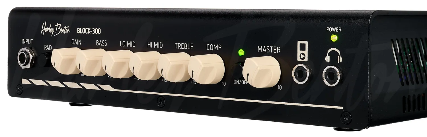 Harley Benton BLOCK-300 Bass-Topteil 300 Watt Class-D