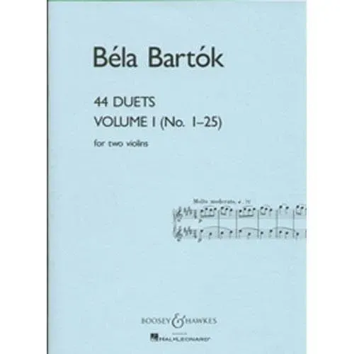 Shar Music Bartók 44 Duos Vol.1 Violin Noten Nr.1-25