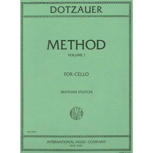 International Dotzauer Celloschule Vol.1 Op.165 Noten Cello