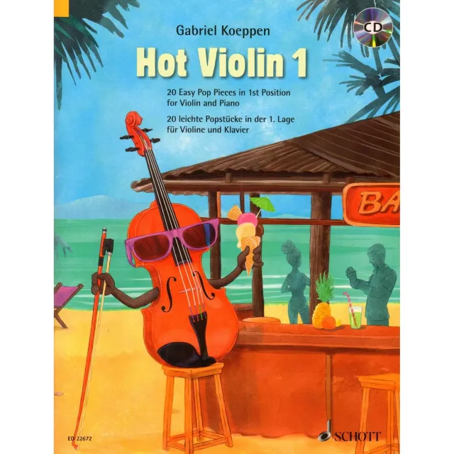 Schott Koeppen Hot Violin 1 Violine Klavier 1. Lage mit CD