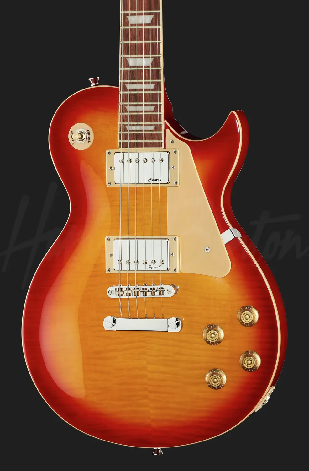 Harley Benton Deluxe Series SC-450Plus CB E-Gitarre Cherry Burst