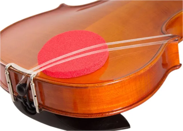 Shar Music Schulterpolster Geige Schwamm Rot 2er-Pack
