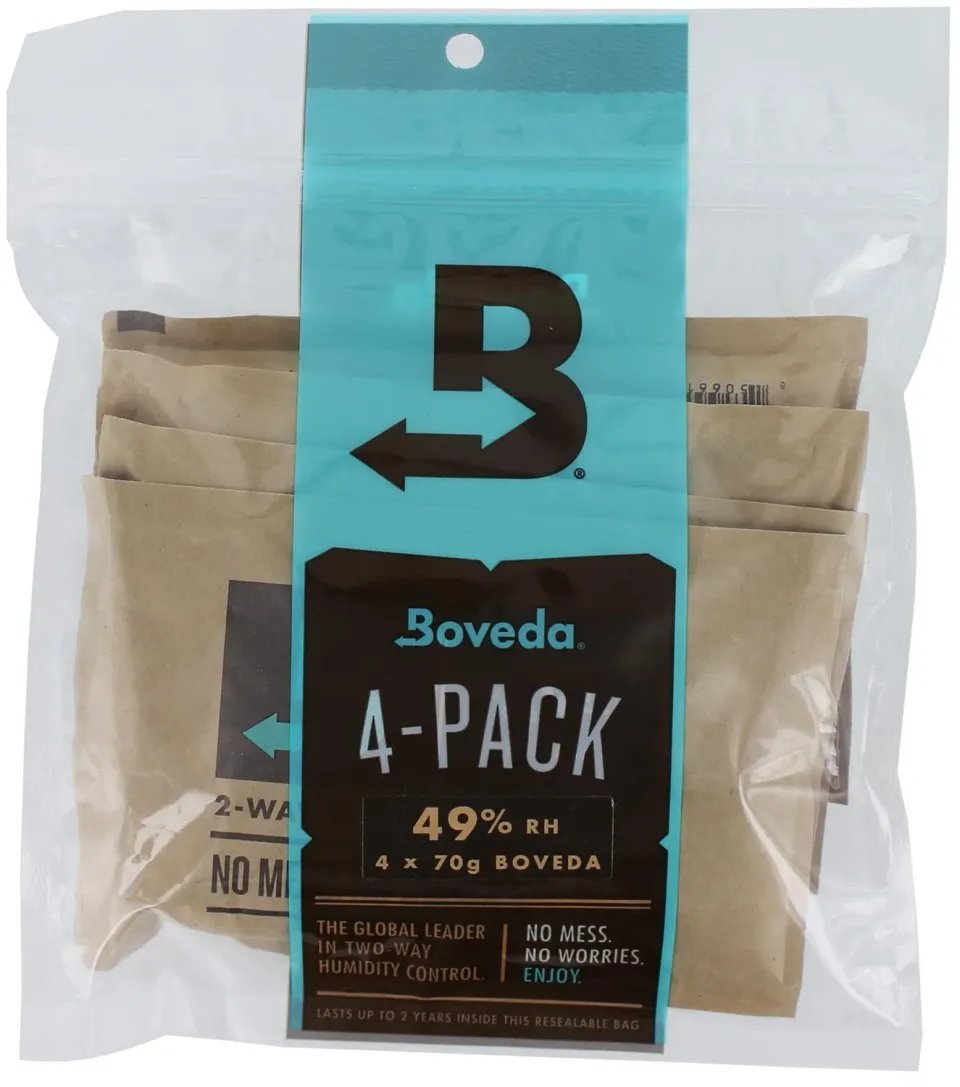 Shar Music Boveda Luftfeuchter 49% 4er-Pack Holzschutz