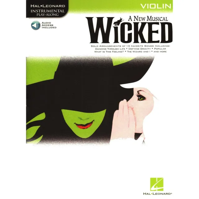Shar Music Wicked 13 Songs Violine Noten mit Audio