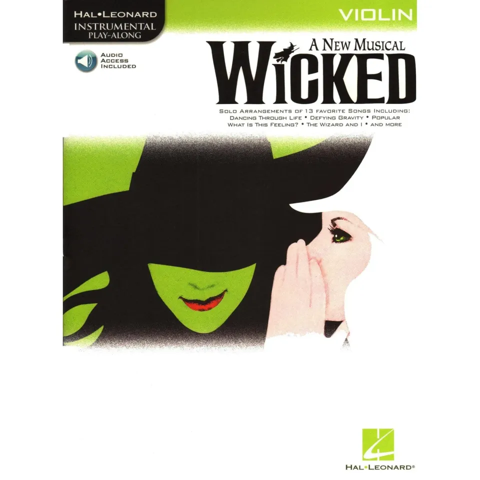 Shar Music Wicked 13 Songs Violine Noten mit Audio