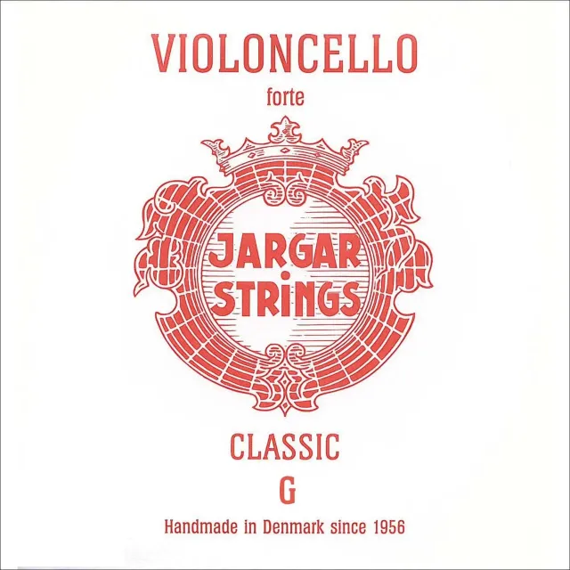 Jargar Classic Cello G-Saite 4/4 Silber Medium warmer Klang