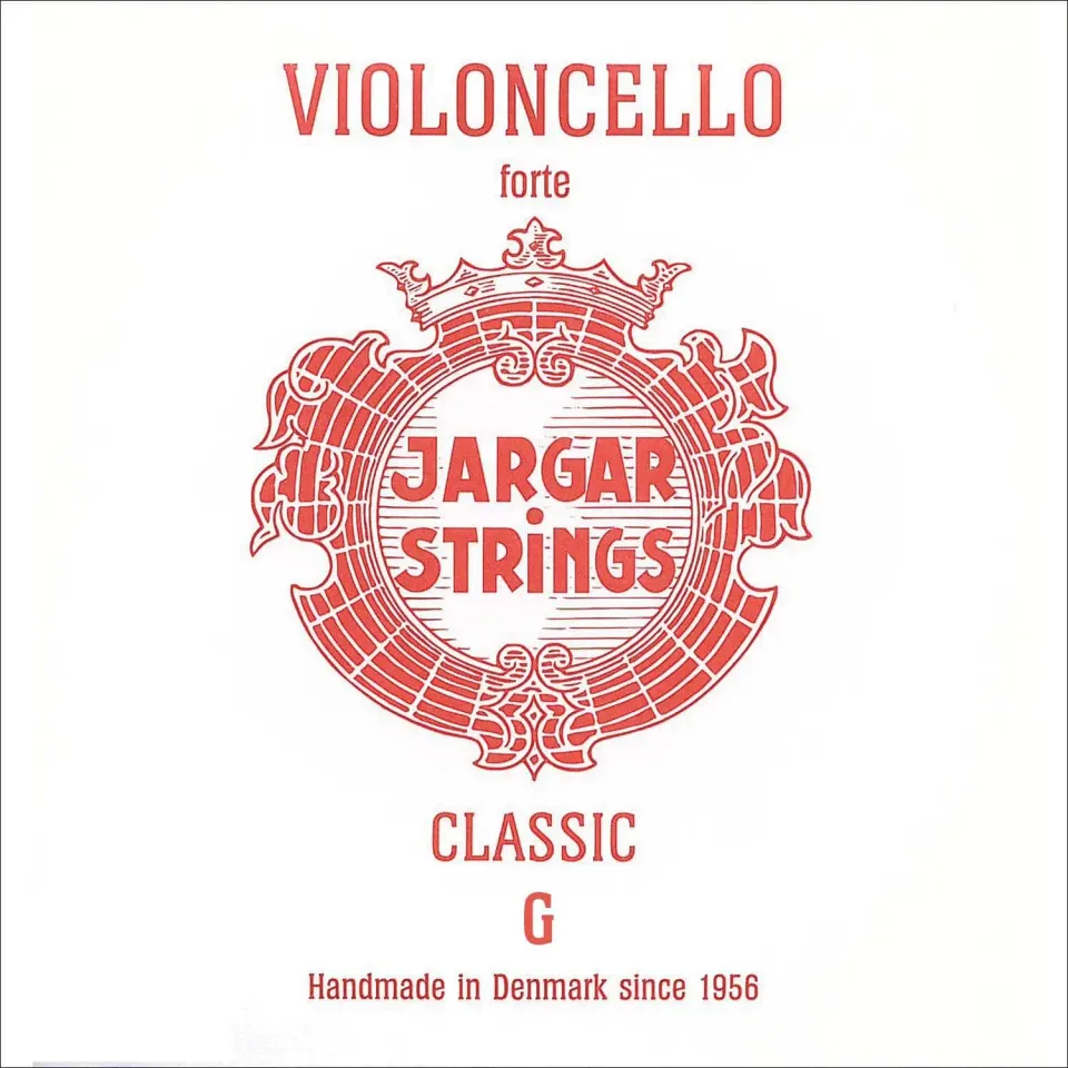 Jargar Classic Cello G-Saite 4/4 Silber Medium warmer Klang